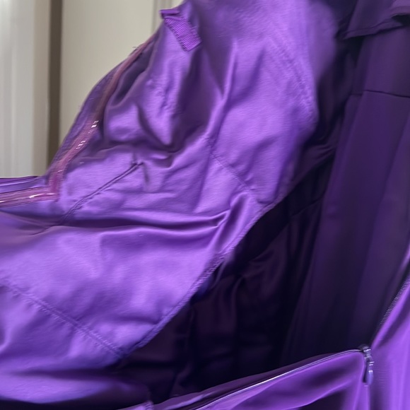 Purple long gown - Picture 4 of 5